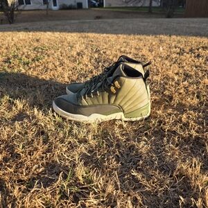 Jordan Retro 12- Olive Green